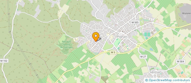 localisation de l'entreprise ALBACETE  PIGNAN