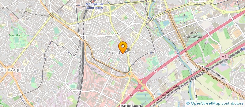 localisation de l'entreprise ALBACHIARA à MONTPELLIER
