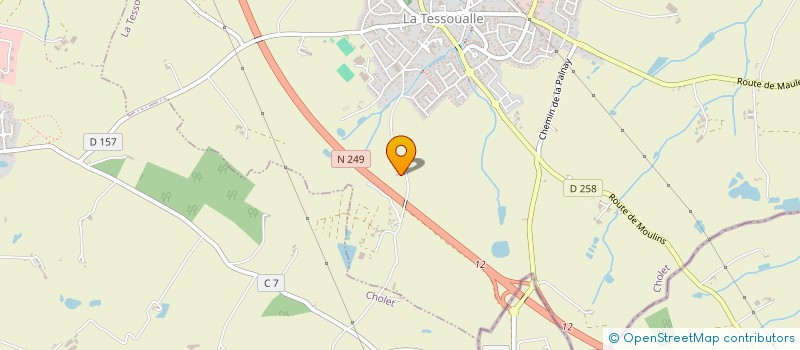 localisation de l'entreprise ALBACLA SOLEIL  SAINT-CHRISTOPHE-DU-BOIS