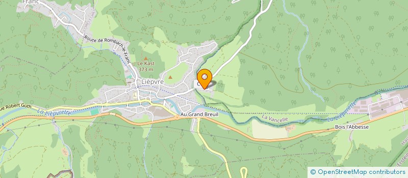 localisation de l'entreprise ALBACO INTERNATIONAL EURL  LA VANCELLE