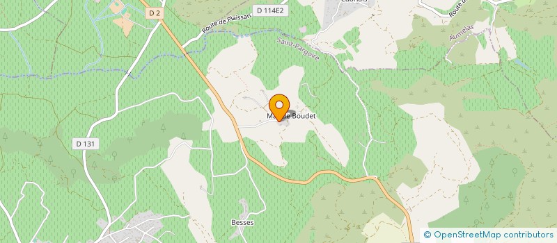 localisation de l'entreprise ALBACOM  LE BOSC