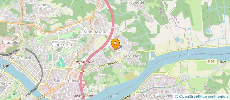 localisation de l'entreprise ALBAIA à BAYONNE