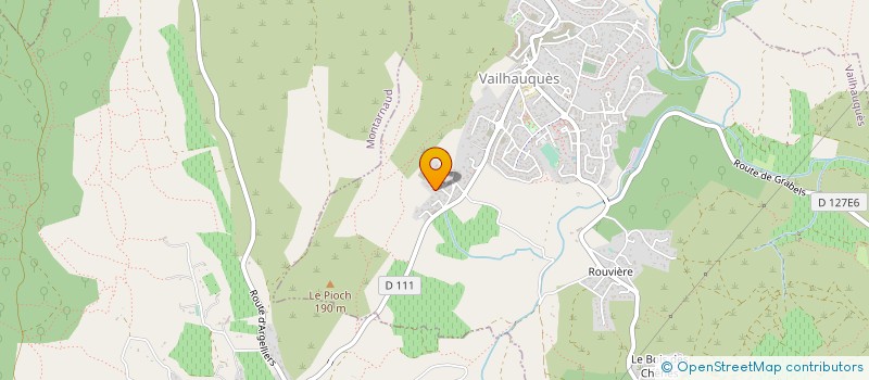 localisation de l'entreprise ALBAJI  VAILHAUQUES