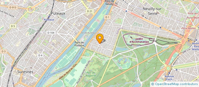 localisation de l'entreprise ALBAKAZ à NEUILLY-SUR-SEINE