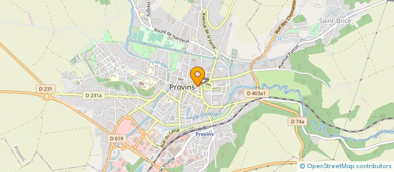 localisation de l'entreprise ALBAKOS à PROVINS
