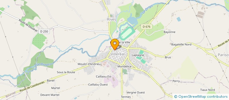 localisation de l'entreprise ALBAMICHE  VILLEREAL