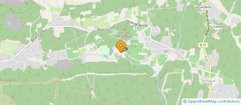 localisation de l'entreprise ALBAMME  MORNAS