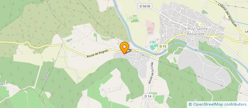 localisation de l'entreprise ALBAN  LE PUY-SAINTE-REPARADE