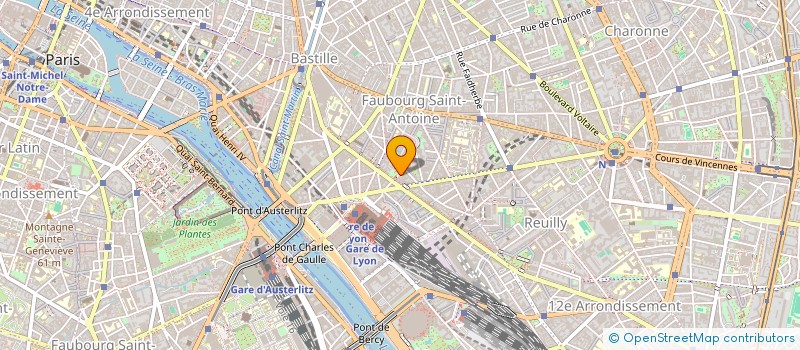 localisation de l'entreprise ALBAN COOPER PARTICIPATIONS  PARIS