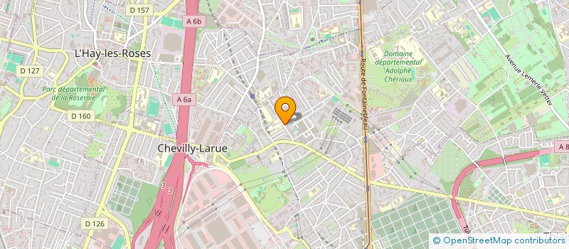 localisation de l'entreprise ALBAN PRESTIGE CARS  CHEVILLY-LARUE