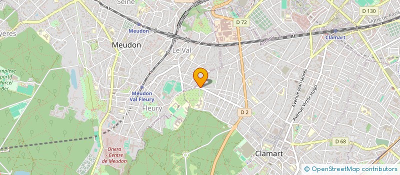 localisation de l'entreprise ALBANA 92  CLAMART