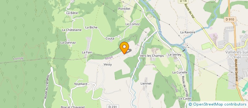 localisation de l'entreprise ALBANAIS CONSTRUCTIONS  MOYE