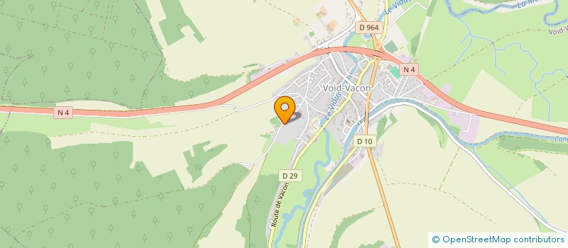 localisation de l'entreprise ALBANO à VOID-VACON