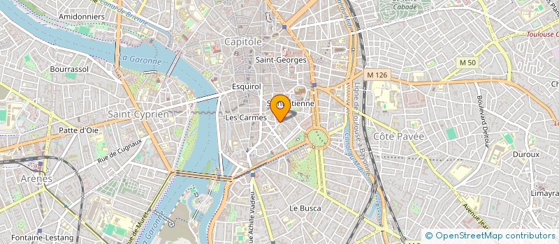 localisation de l'entreprise ALBANO à TOULOUSE