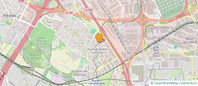 localisation de l'entreprise ALBANS SECURITE à PARIS