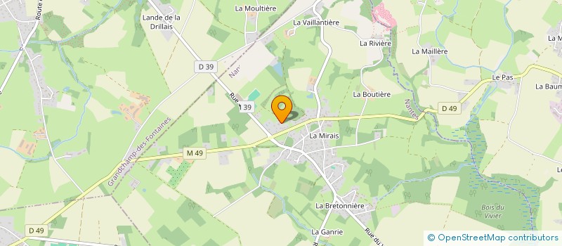 localisation de l'entreprise ALBAPI  LA CHAPELLE-SUR-ERDRE