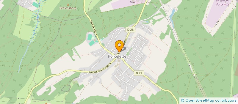 localisation de l'entreprise ALBAR à PORCELETTE