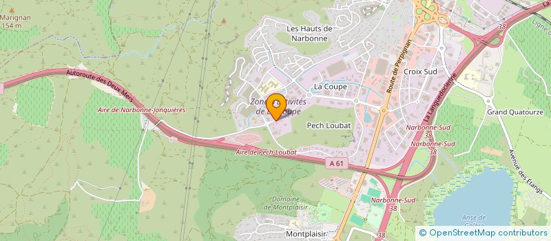 localisation de l'entreprise ALBAR à NARBONNE