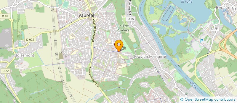 localisation de l'entreprise ALBARAKA  VAUREAL