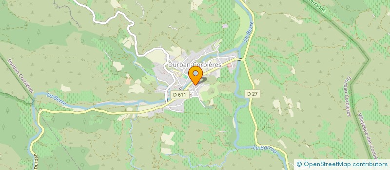 localisation de l'entreprise ALBAS ADVANCE  DURBAN-CORBIERES