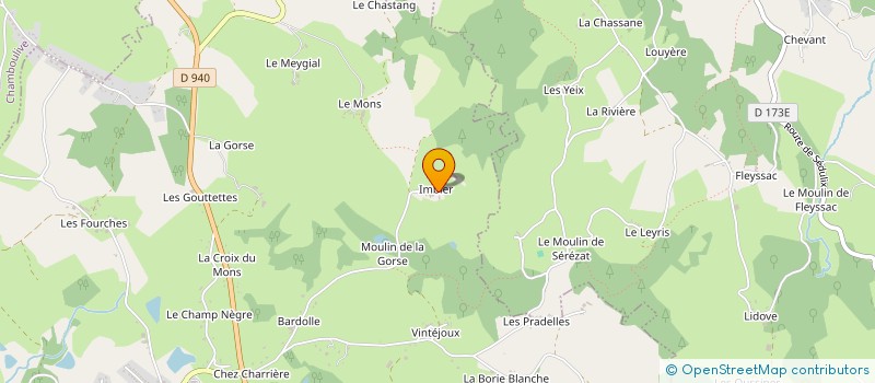 localisation de l'entreprise ALBAS PEIRAS à SEILHAC