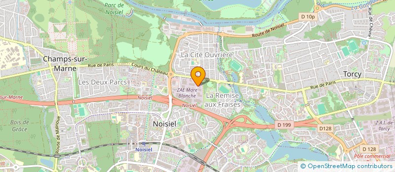 localisation de l'entreprise ALBAT  NOISIEL