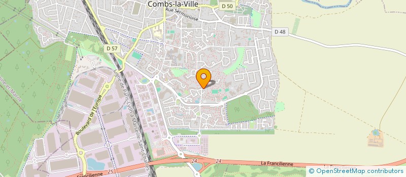 localisation de l'entreprise ALBAT à COMBS-LA-VILLE