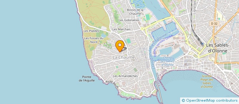 localisation de l'entreprise ALBATORE à LES SABLES D'OLONNE