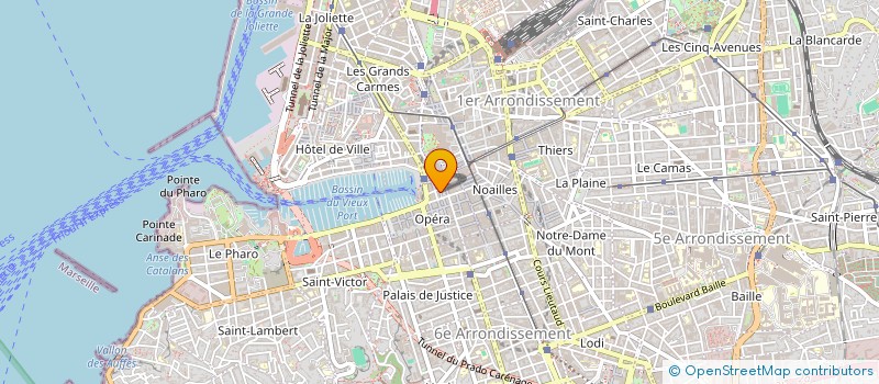 localisation de l'entreprise ALBATOURS à MARSEILLE