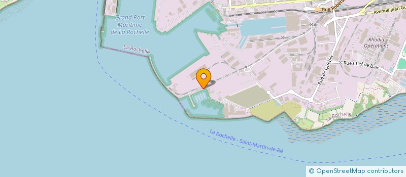 localisation de l'entreprise ALBATRANS à LA ROCHELLE