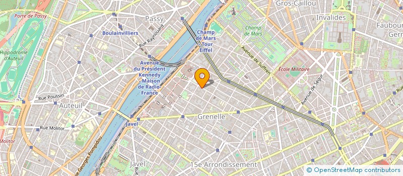 localisation de l'entreprise ALBATRE à PARIS