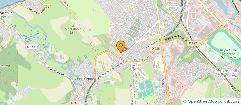 localisation de l'entreprise ALBATRE  DIEPPE