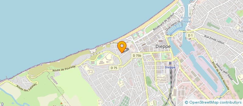 localisation de l'entreprise ALBATRE DIAGNOSTICS  DIEPPE