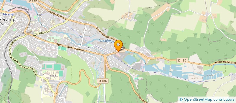 localisation de l'entreprise ALBATRE RECYCLAGE SERVICE  FECAMP