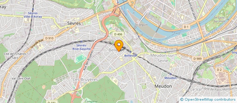 localisation de l'entreprise ALBATROS à MEUDON
