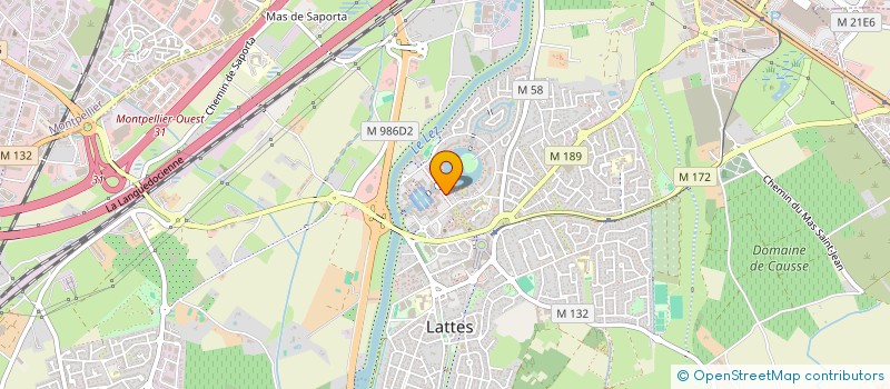 localisation de l'entreprise ALBATROS à LATTES