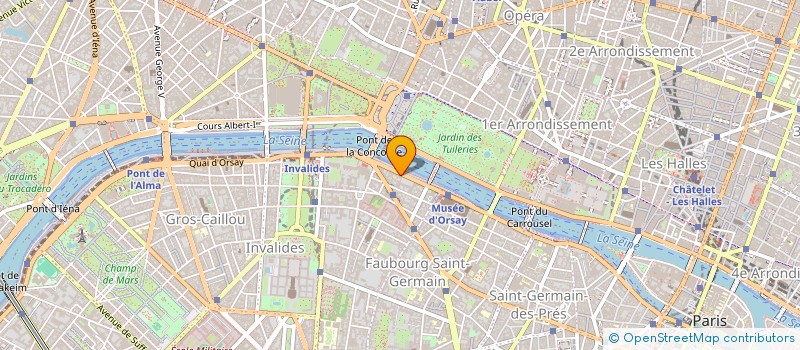 localisation de l'entreprise ALBATROS  PARIS