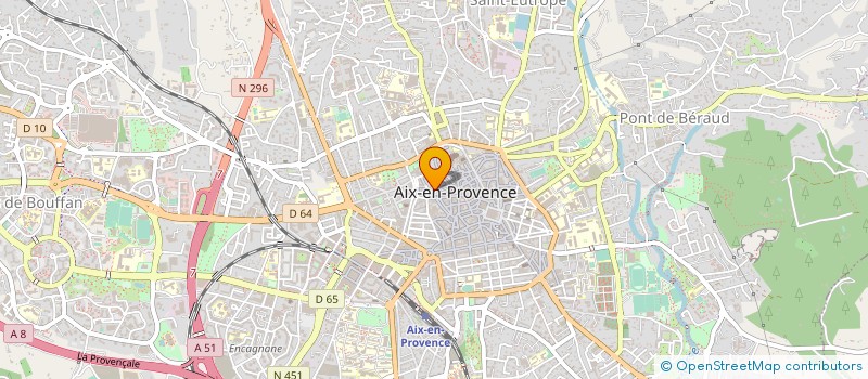 localisation de l'entreprise ALBATROS à AIX-EN-PROVENCE