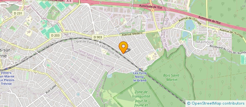 localisation de l'entreprise ALBATROS à NOISY LE GRAND