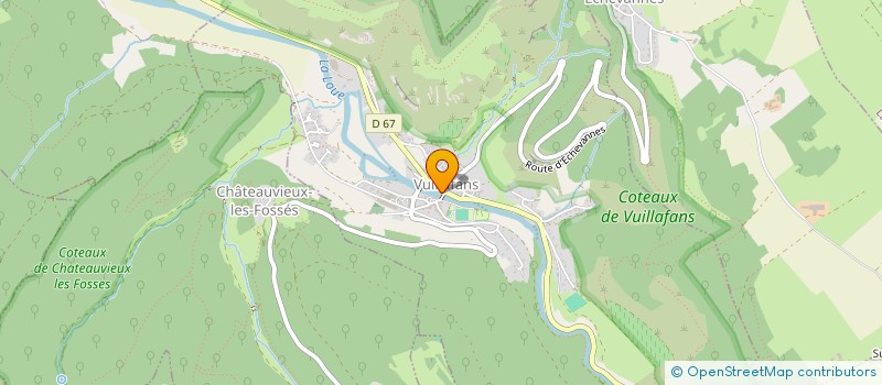 localisation de l'entreprise ALBATROS  VUILLAFANS