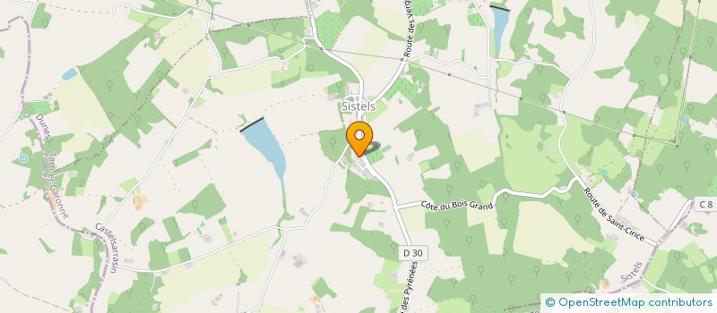 localisation de l'entreprise ALBATROS  SISTELS