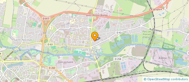 localisation de l'entreprise ALBATROS  ANZIN-SAINT-AUBIN