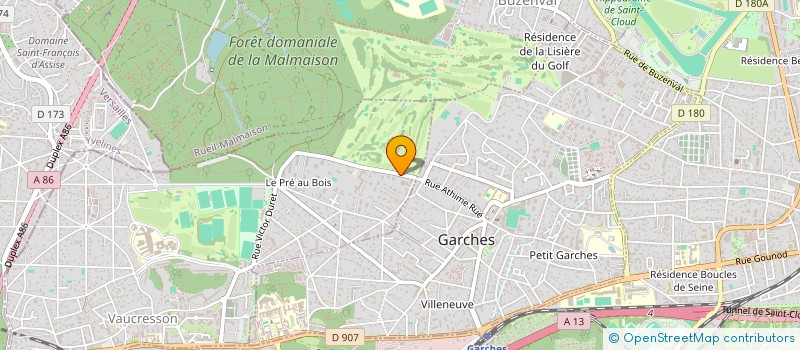 localisation de l'entreprise ALBATROS à VAUCRESSON