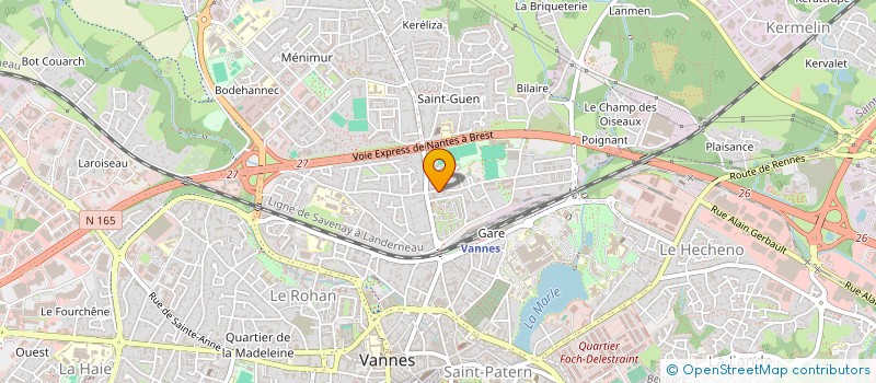 localisation de l'entreprise ALBATROS  VANNES