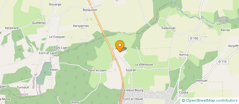 localisation de l'entreprise ALBATROS  COLPO