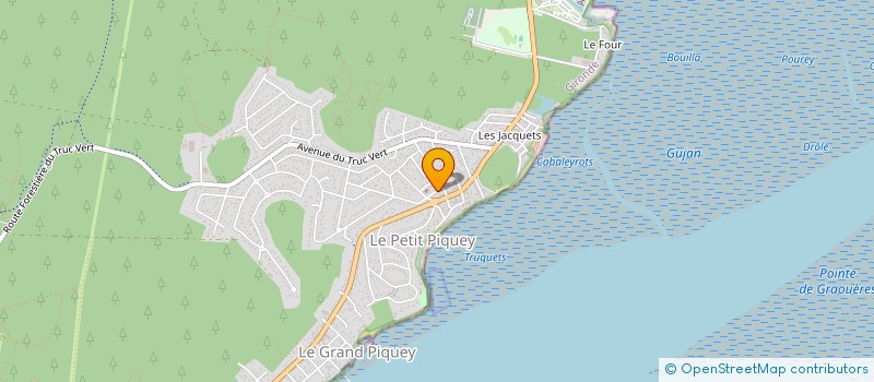 localisation de l'entreprise ALBATROS A.M. à LEGE-CAP-FERRET