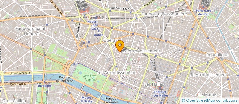 localisation de l'entreprise ALBATROS CONSEIL à PARIS