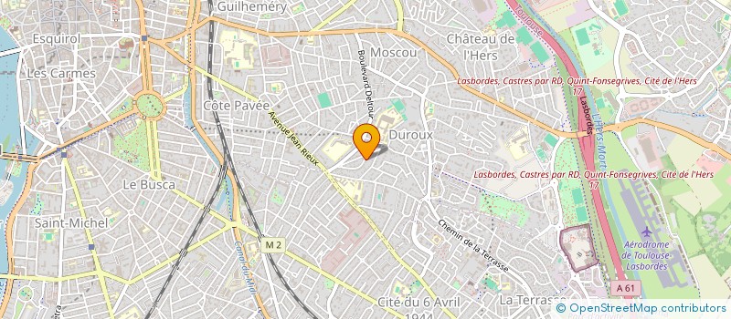 localisation de l'entreprise ALBATROS CONSEIL à TOULOUSE