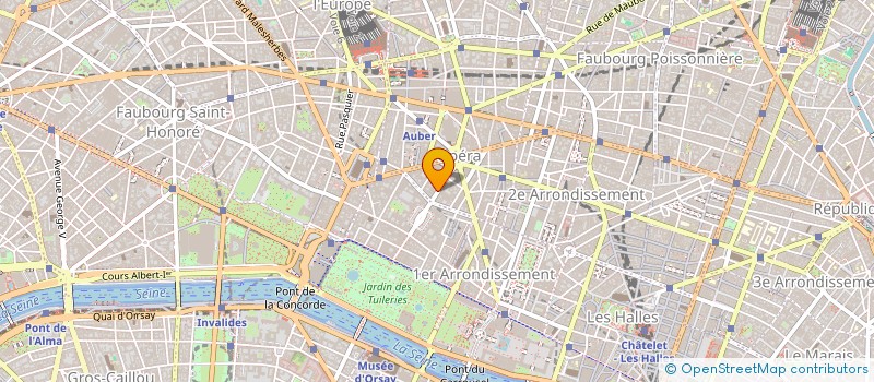 localisation de l'entreprise ALBATROS ENVOL à PARIS