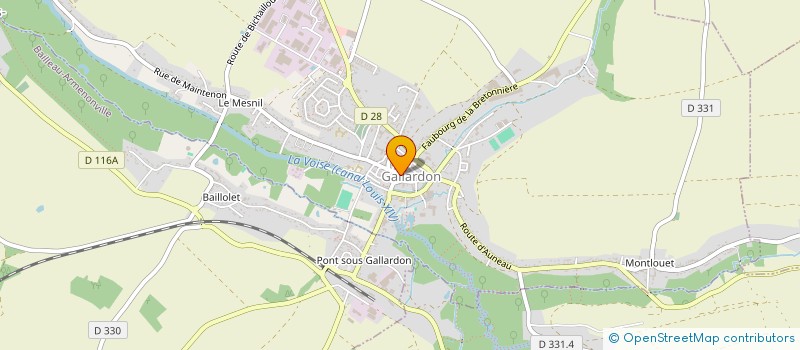 localisation de l'entreprise ALBATROS LX à GALLARDON
